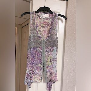 Buffalo sheer lacey tunic